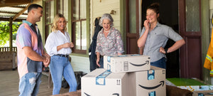 Amazon Australia teams up with Drought Angels to deliver smiles to 500 farming families in time for Mother’s Day