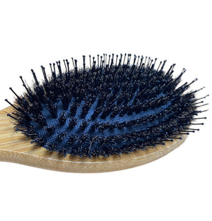Bamboo Boar Bristle Hair Brush and Cleaner Tool - Dilly's Collections - Hair Beauty and Lifestyle Products Australia