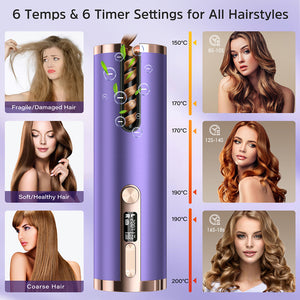 Mini Cordless Rechargeable Hair Curler - Dilly's Collections - Hair Beauty and Lifestyle Products Australia