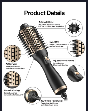 Professional One Step Hair Dryer / Brush - Dilly's Collections - Hair Beauty and Lifestyle Products Australia