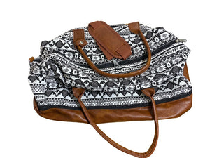 Duffle Bag - Weekender - Aztec - Dilly's Collections - Hair Beauty and Lifestyle Products Australia