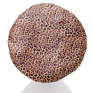 Leopard Print Shower Cap - Microfibre Lined - Dilly's Collections - Hair Beauty and Lifestyle Products Australia