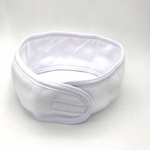 Headband - Microfibre - White - Dilly's Collections -  Hair Beauty and Lifestyle Products Australia