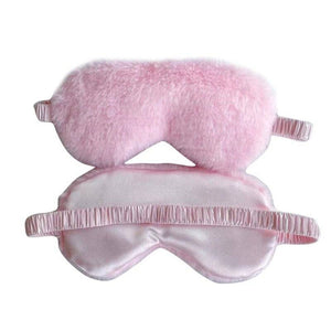 Eye Mask - Pink & Fluffy - Dilly's Collections -  Hair Beauty and Lifestyle Products Australia