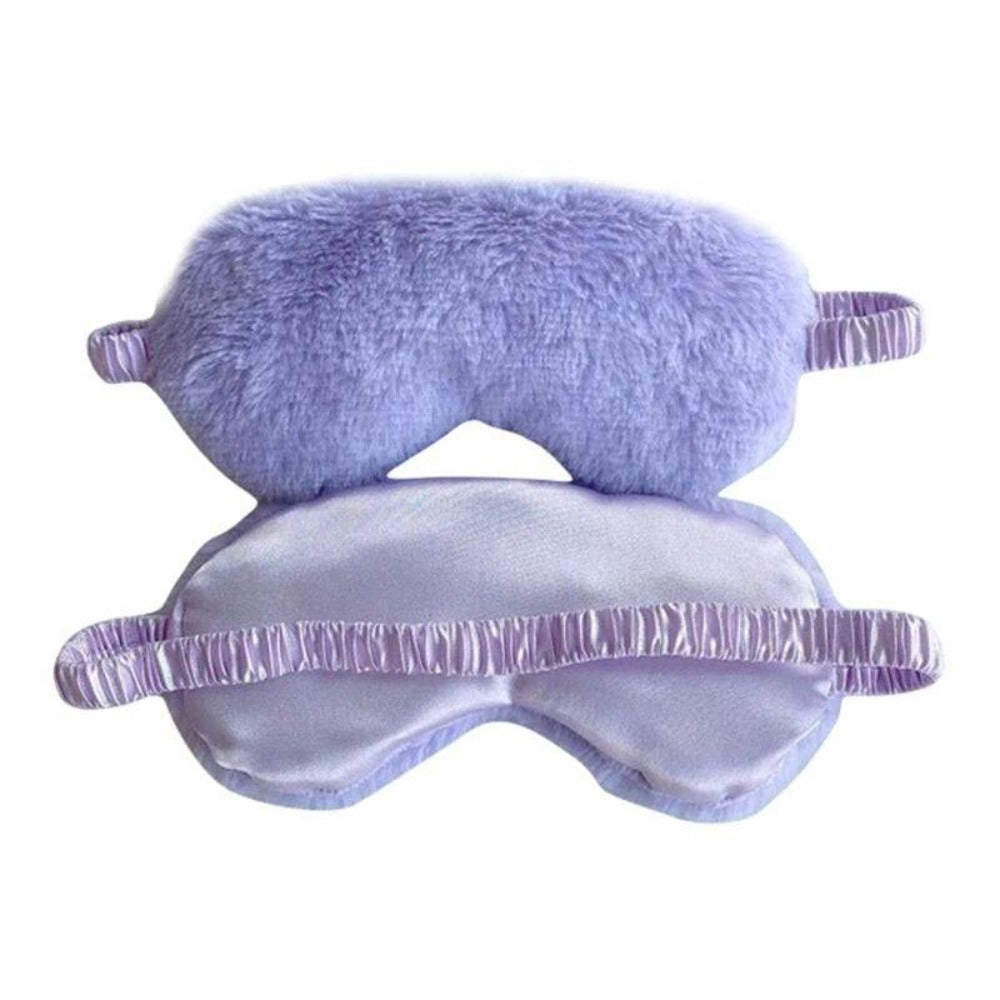 Eye Mask - Purple & Fluffy - Dilly's Collections -  Hair Beauty and Lifestyle Products Australia