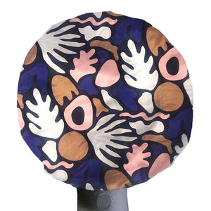 Shower Cap - Microfibre Lined - Abstract Print - Standard Size - Dilly's Collections - Hair Beauty and Lifestyle Products Australia
