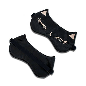 Eye Mask - Black - Cats Eye Lashes - Dilly's Collections -  Hair Beauty and Lifestyle Products Australia