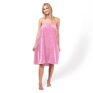 Body Wrap Towel - Microfibre - Pink - Dilly's Collections - Hair Beauty and Lifestyle Products Australia