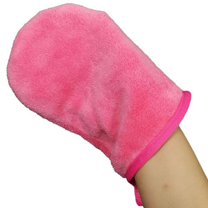 Make-Up Remover Glove - 2 Pack - Hot Pink Microfibre - Dilly's Collections -  Hair Beauty and Lifestyle Products Australia