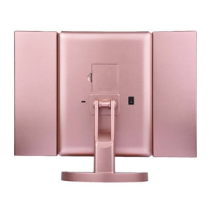 Tri-Fold Vanity Mirror - Rose Gold - Dilly's Collections - Hair Beauty and Lifestyle Products Australia