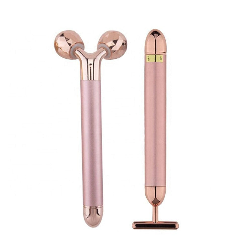 Facial Roller Gift Set - Rose Gold - Dilly's Collections -  Hair Beauty and Lifestyle Products Australia