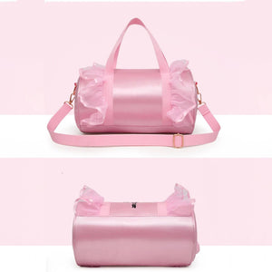 Duffle Bag - Dance - Ballerina - Pink - Dilly's Collections -  Hair Beauty and Lifestyle Products Australia