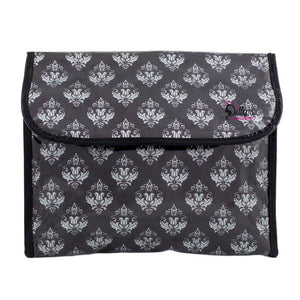 Cosmetic Toiletry Hanging Bag - Damask Print - Dilly's Collections -  Hair Beauty and Lifestyle Products Australia