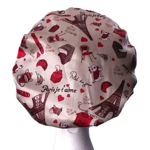 Shower Cap and Cosmetic Bags - Paris Je'Taime - Dilly's Collections - Hair Beauty and Lifestyle Products Australia