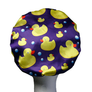 Shower Cap - Duck Print - Extra Large - Microfibre Lined - Dilly's Collections -  Hair Beauty and Lifestyle Products Australia