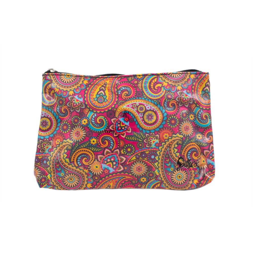 Cosmetic Bag - Medium - Retro Print - Dilly's Collections -  Hair Beauty and Lifestyle Products Australia