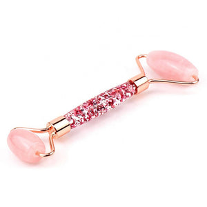 Facial Roller and Gua Sha Set - Nephrite Rose Quartz - Dilly's Collections -  Hair Beauty and Lifestyle Products Australia