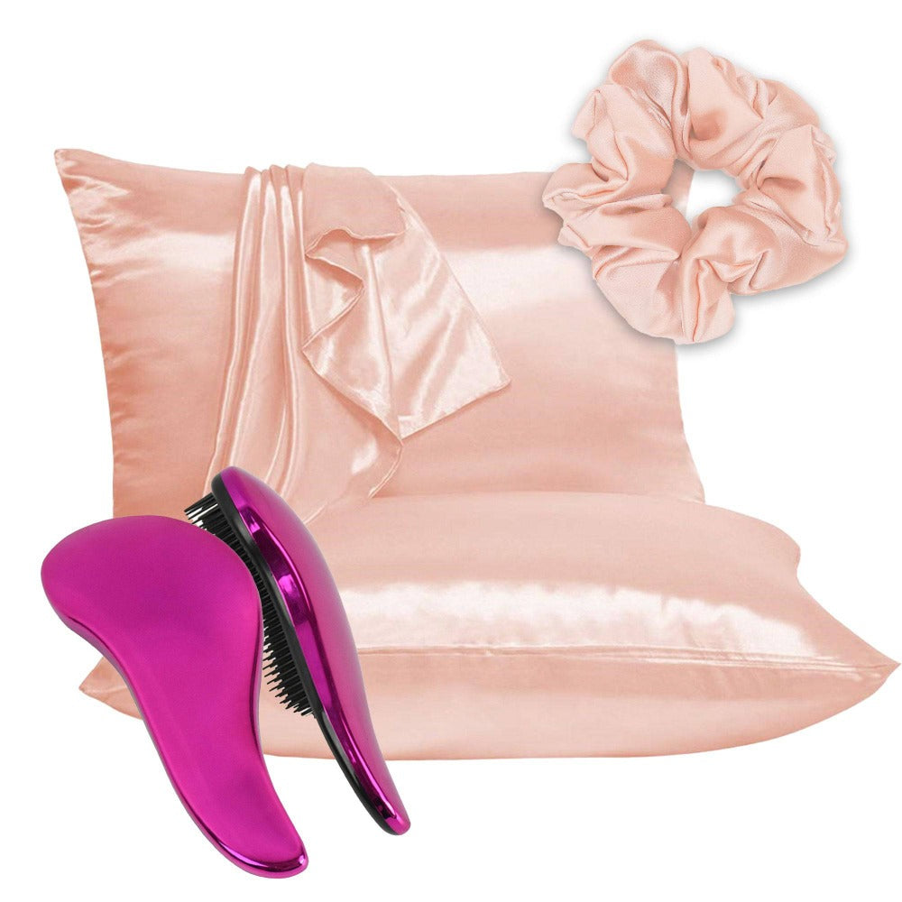 Sleeping Beauty Gift Set - Pink Satin - Dilly's Collections -  Hair Beauty and Lifestyle Products Australia