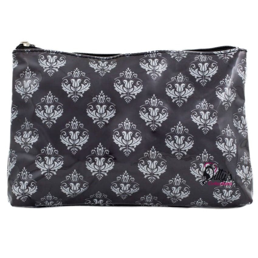Cosmetic Bag - Medium - Damask Print - Dilly's Collections -  Hair Beauty and Lifestyle Products Australia