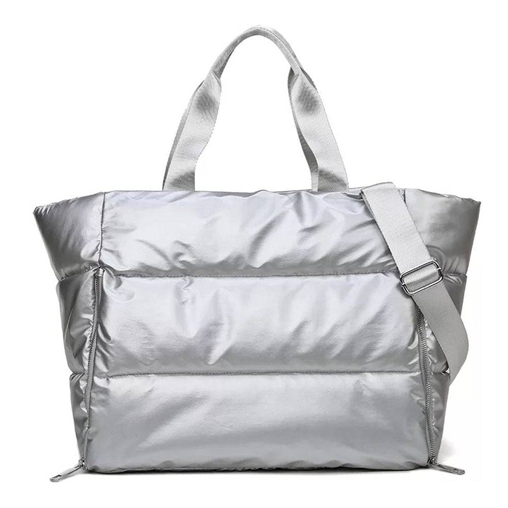 Yoga | Gym Bag - Fit Everything Tote - Silver - Dilly's Collections -  Hair Beauty and Lifestyle Products Australia