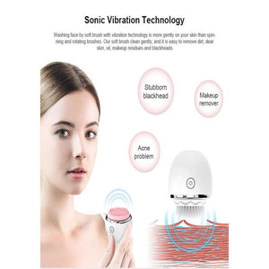 Deep Cleaning Sonic Facial Cleansing Brush - Dilly's Collections -  Hair Beauty and Lifestyle Products Australia