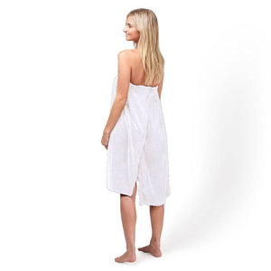 Body Wrap Towel - Microfibre - White - Dilly's Collections -  Hair Beauty and Lifestyle Products Australia