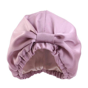 Lilac Sleeping Cap - 100% Mulberry Silk - Dilly's Collections -  Hair Beauty and Lifestyle Products Australia