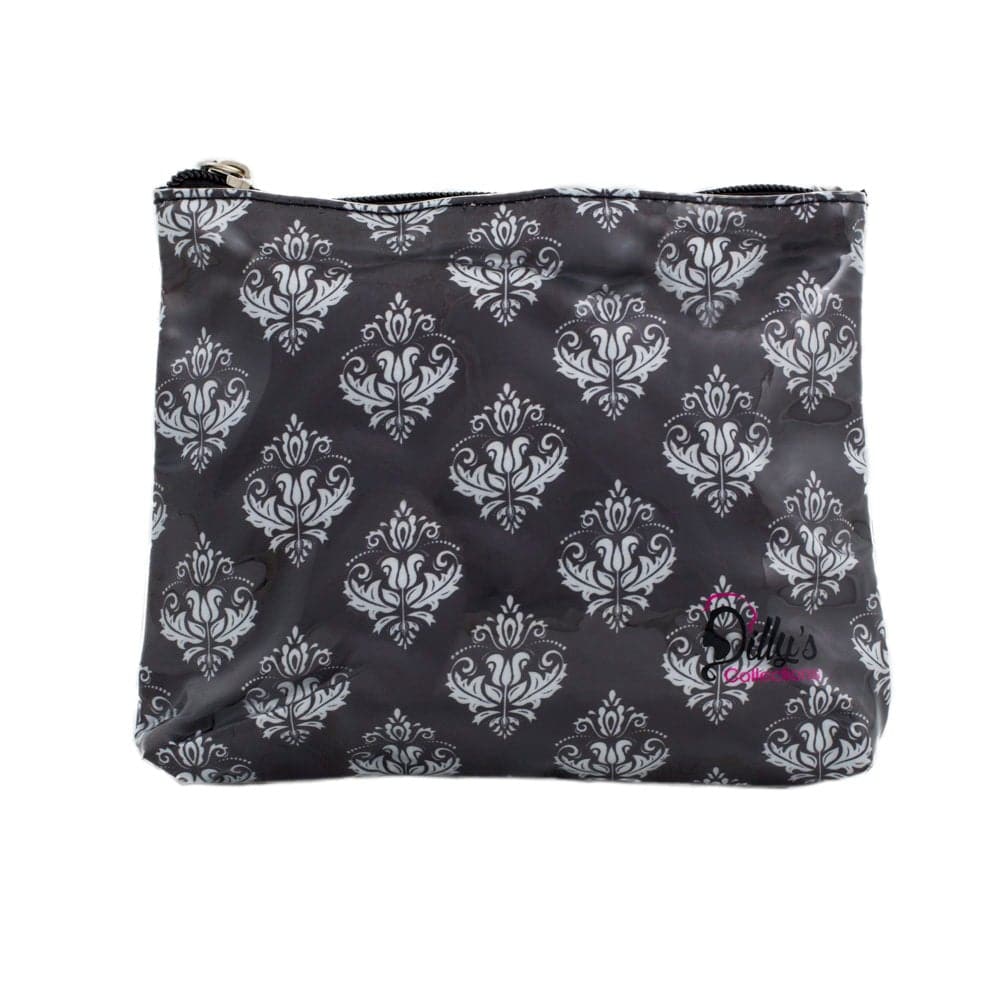 Cosmetic Bag - Small - Damask Print - Dilly's Collections -  Hair Beauty and Lifestyle Products Australia