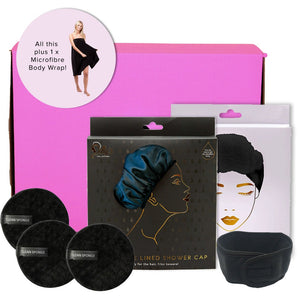 Bathroom Beauty Gift Set - Black - Dilly's Collections - Hair Beauty and Lifestyle Products Australia