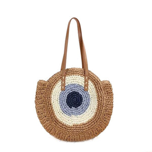 Tote Bag - Hand Made Weave - Evil Eye - Dilly's Collections - Hair Beauty and Lifestyle Products Australia