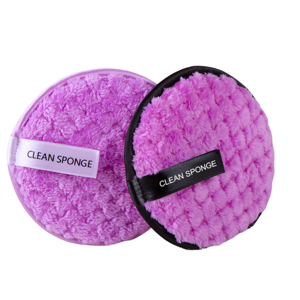 Makeup Remover Pads - Reusable - Purple - Dilly's Collections - Hair Beauty and Lifestyle Products Australia