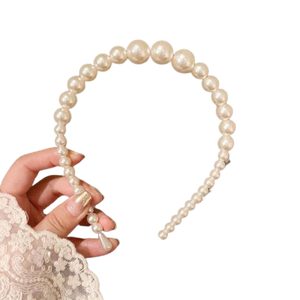 Headband - Faux Pearls - Dilly's Collections - Hair Beauty and Lifestyle Products Australia