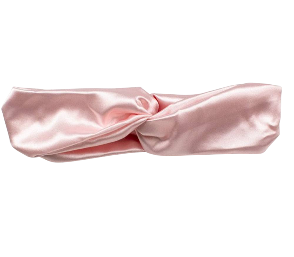 Headband - Pink Satin - Dilly's Collections - Hair Beauty and Lifestyle Products Australia