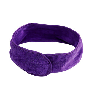 Headband - Purple Microfibre - Dilly's Collections -  Hair Beauty and Lifestyle Products Australia