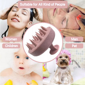 Head Scalp Massager - Pink - Dilly's Collections - Hair Beauty and Lifestyle Products Australia
